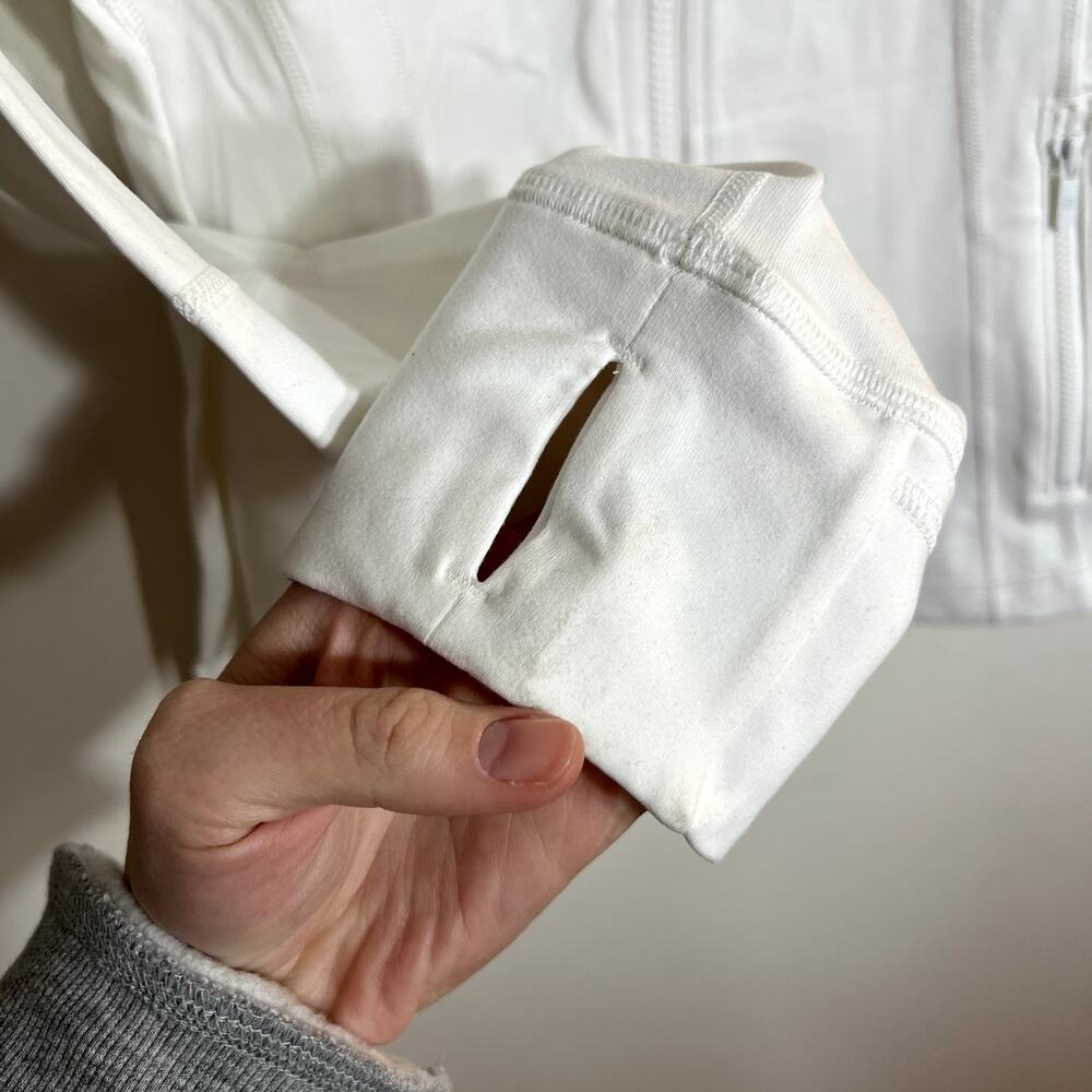 NWT Lululemon Define Jacket White - Picture 4 of 7